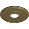 Ekena Millwork Valeriano Ceiling Medallion (Canopies up to 6 1/4"), 12 1/8"OD x 3 5/8"ID x 3/4"P, Mississippi Mud CM12VAMMF - alternate 3